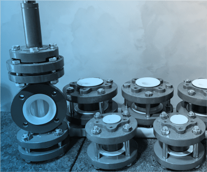PTFE Lined Corrosion Resistant Valves