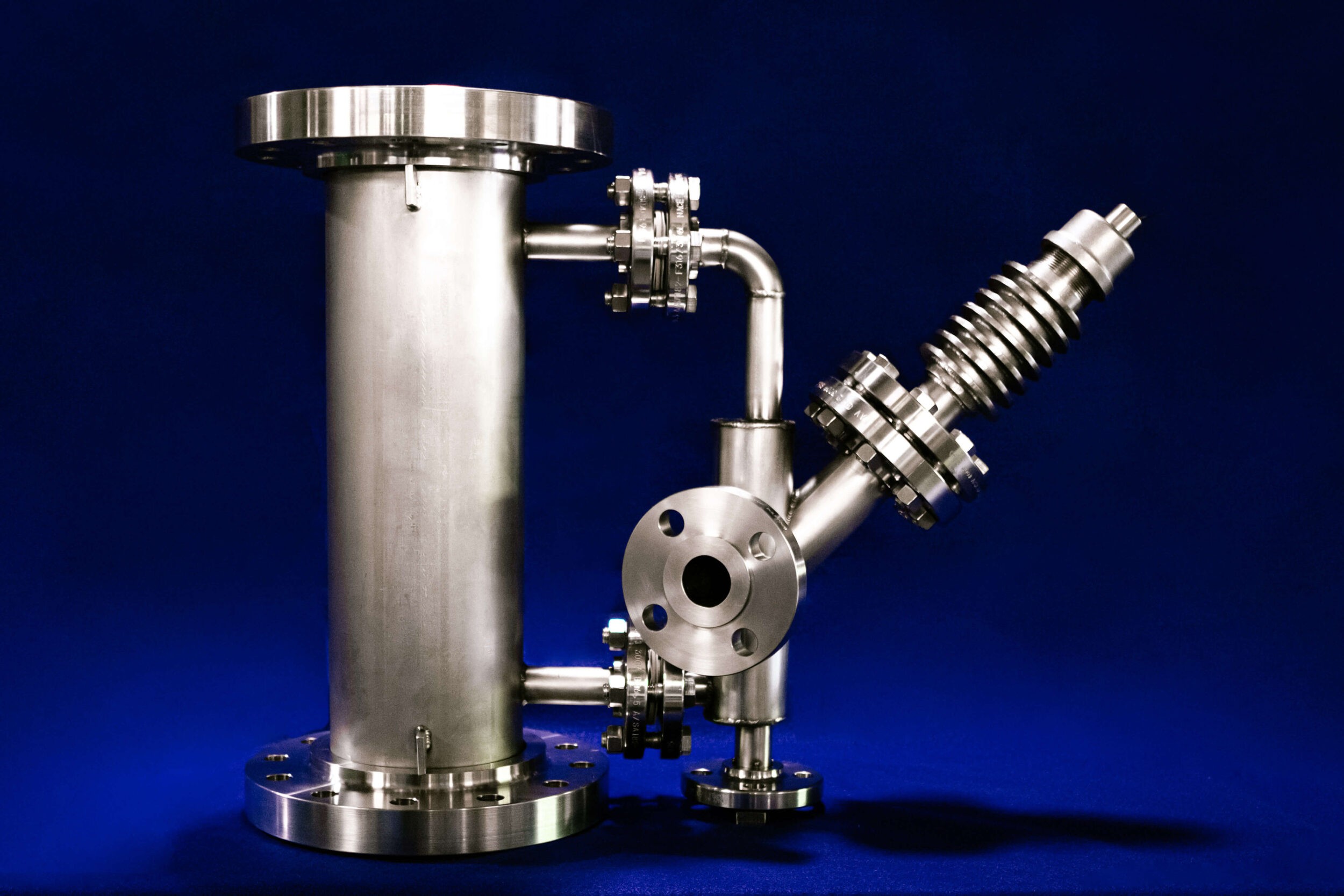 Off-Set “Hyflow” Stainless Steel Reflux Splitters