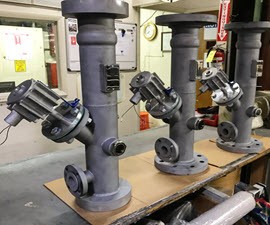 Column Alloy Reflux Splitters