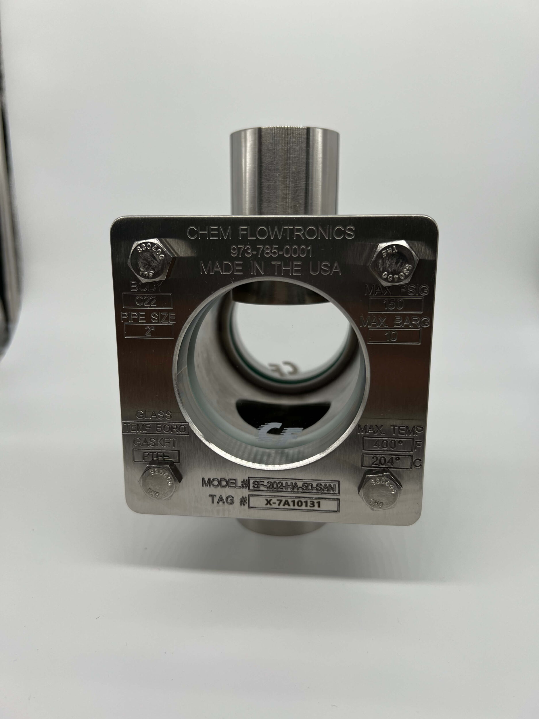 Socket Or Butt Weld Dual Window Sight Flow Indicators Models 201 & 202