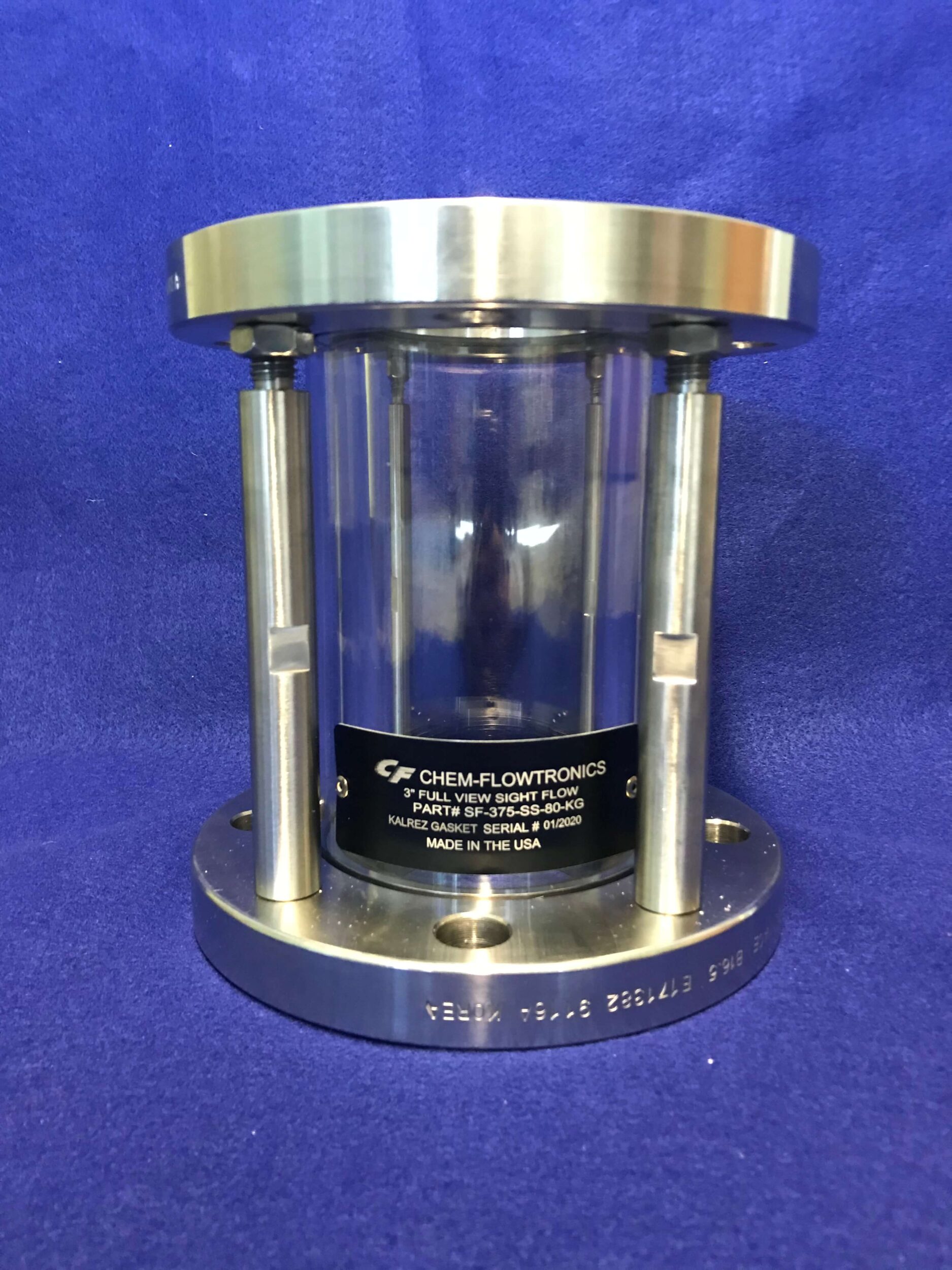 High Pressure 360* Full View Sight Flow Indicators ANSI Rated Model 375